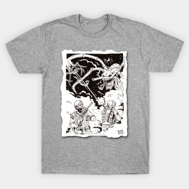 Alien Attack! T-Shirt by Illustratorator